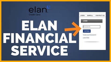 By selecting "Continue", you will leave myaccountaccess.com and enter a third party Web site. Elan Financial Services is not responsible for the content of, or products and services provided by , nor does it guarantee the system availability or accuracy of information contained in the site.This Web site is not controlled by Elan Financial Services.